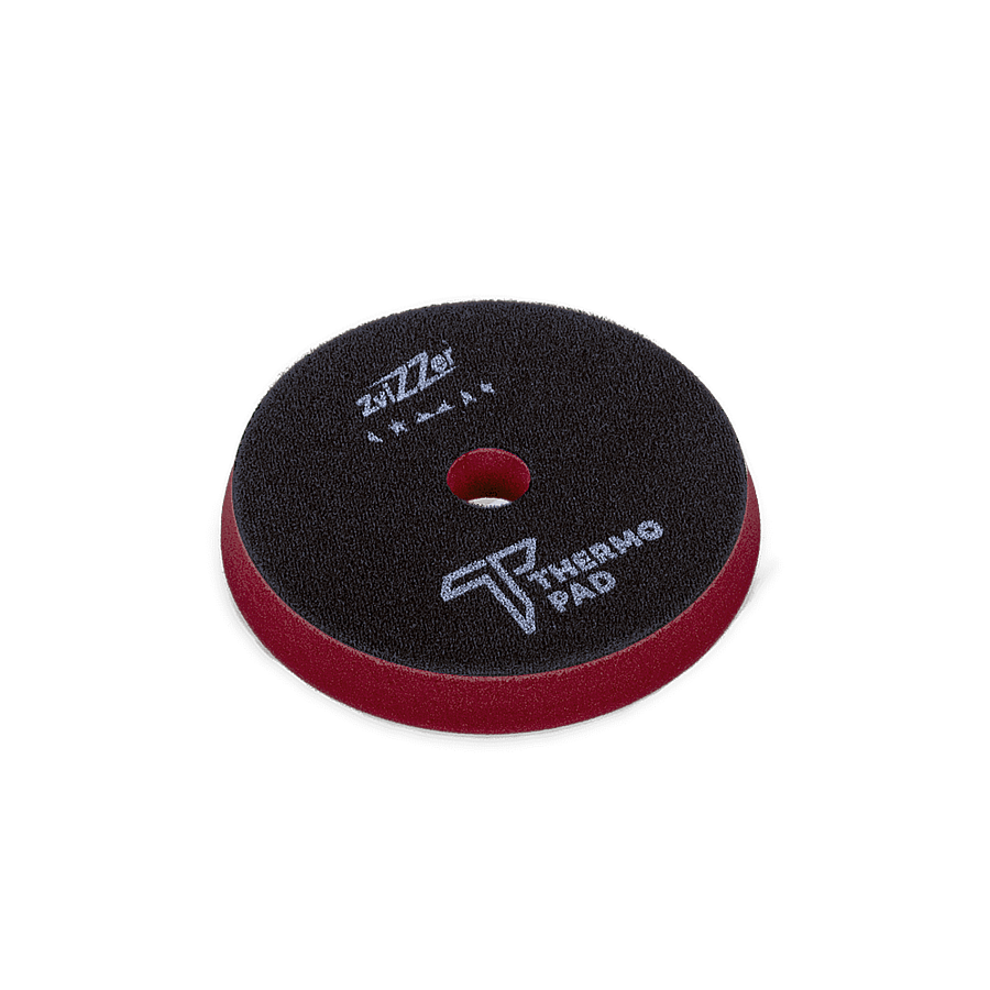 Zvizzer Thermo Pads SOFT 140/20/125мм Полир. термостойкий поролоновый бордовый круг мягкий 8kPa 2шт
