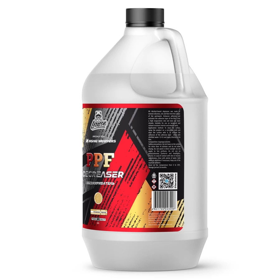 Спиртовой обезжириватель LERATON PPF DEGREASER 3,8л