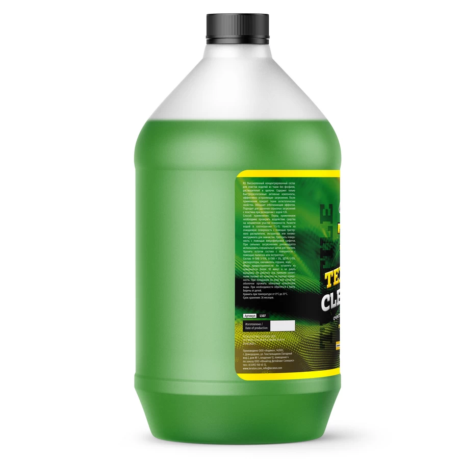 Очиститель текстиля LERATON T1 (концентрат) 3,8л