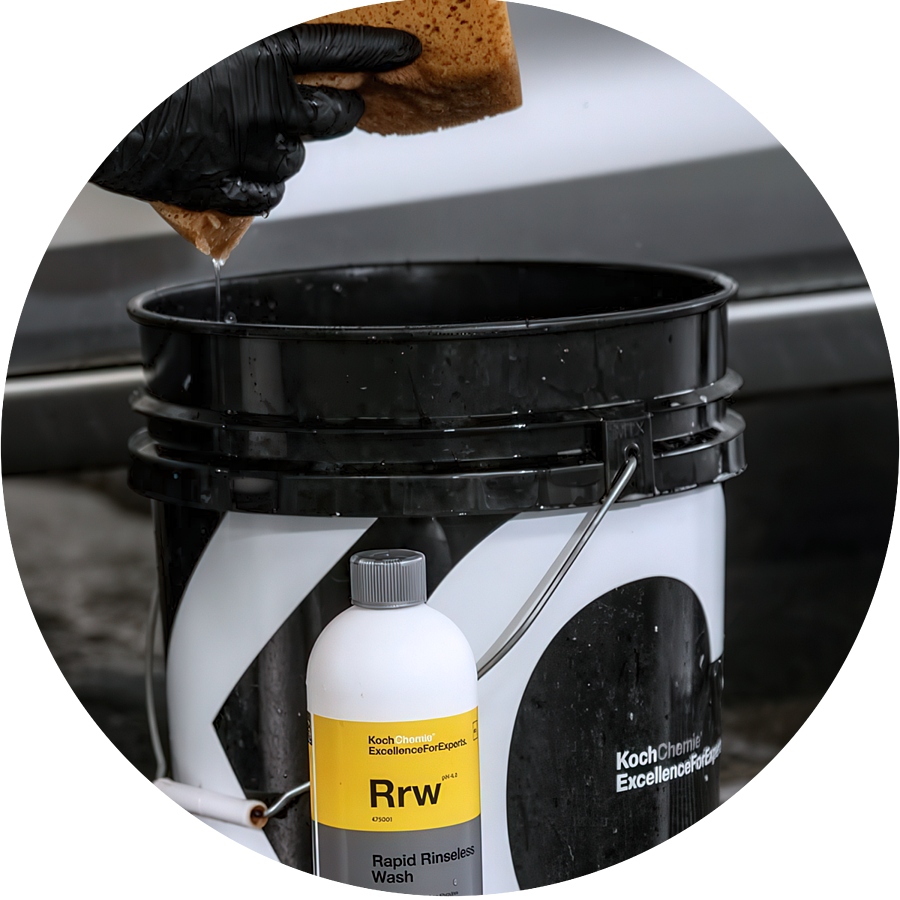 Detailing Bucket Set consistign of Bucket, Lid & Grit Guard - Ведро для/ав. с крышкой и песк