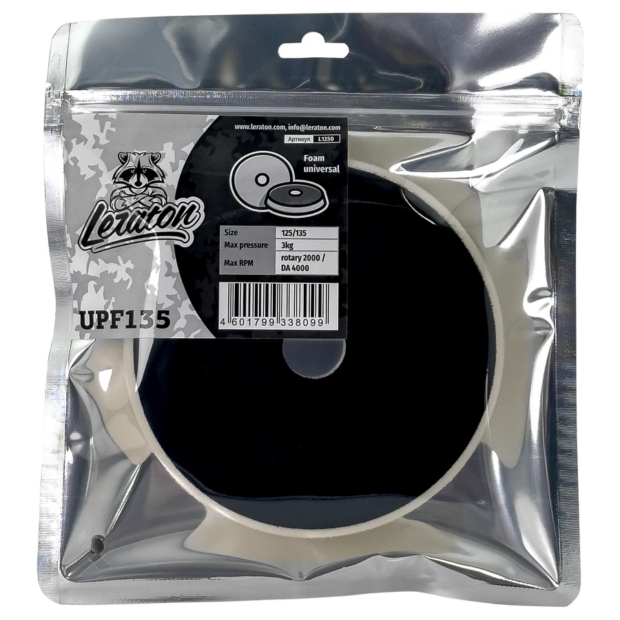 Финишный универсальный полировальный круг LERATON UNIVERSAL THERMO UPF135