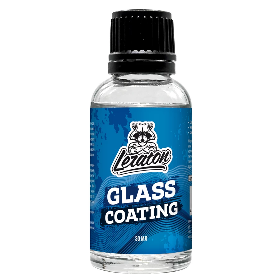 Защитное покрытие для стекол (антидождь), набор LERATON Glass Coating SET 30мл
