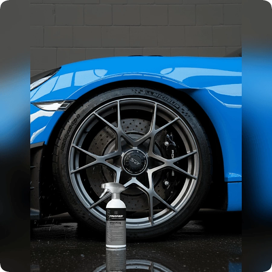 WheelKing Высокоэф. бескисл. оч. для колесных дисков, облад. эф.блеска и гидрофоб. свойствами 500мл