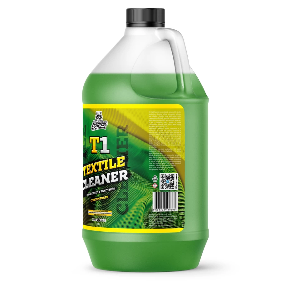 Очиститель текстиля LERATON T1 (концентрат) 3,8л