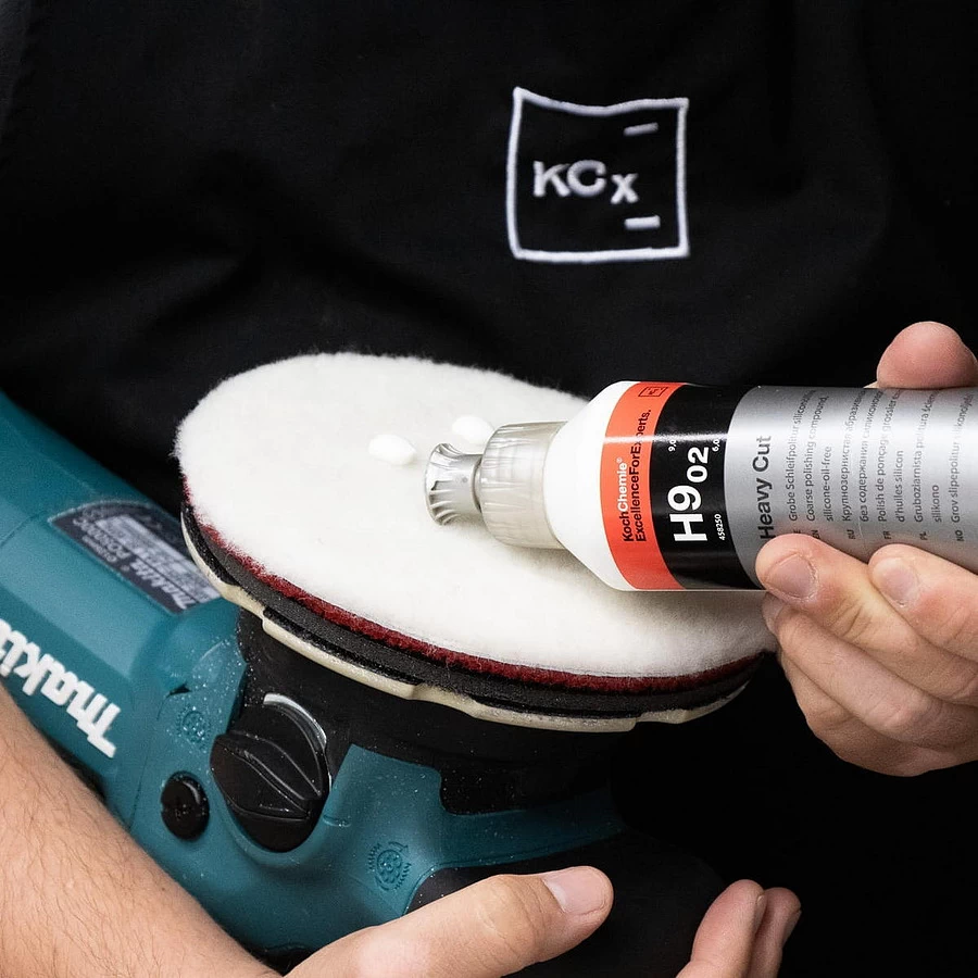 9998214 Lambswool-Pad short for eccentric Polishers пол. круг из нат. овчины для эксц.машинок 150mm