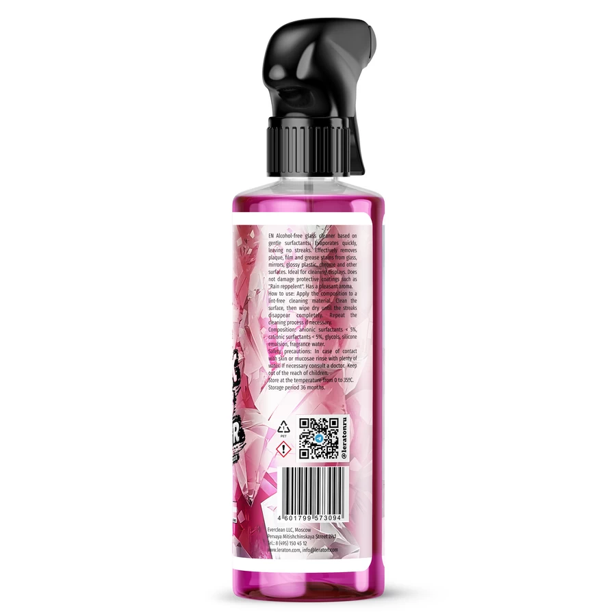 Бесспиртовой очиститель стекол LERATON L2 QUICK GLASS CLEANER 473 мл