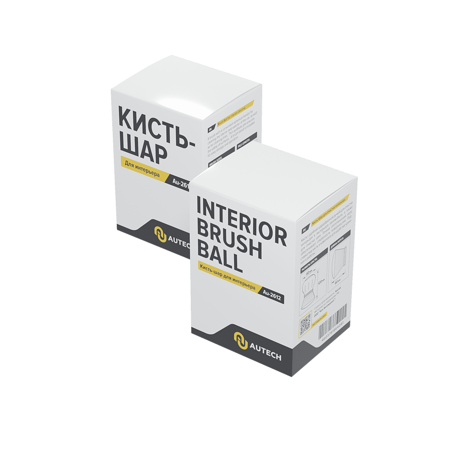 Кисть-шар для очистки интерьера Interior Brush Ball