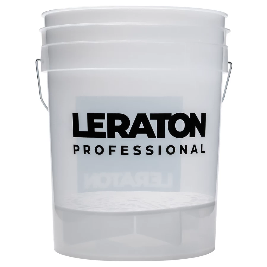 LERATON PROFESSIONAL Ведро для мойки автомобилей с сепаратором (белое) 20 л