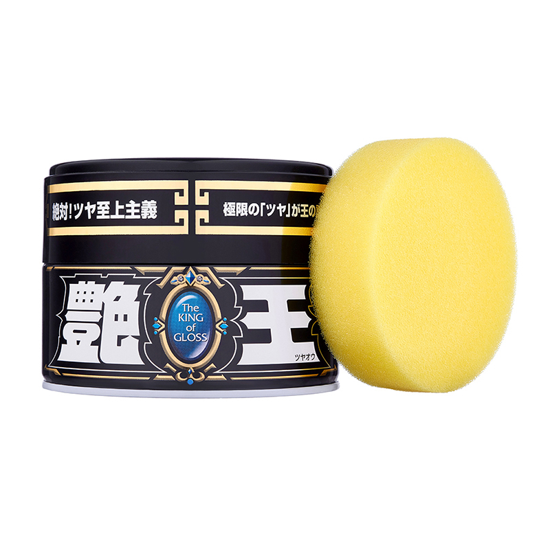 Полироль для кузова усиление блеска Soft99 The King of Gloss для темных, 300гр