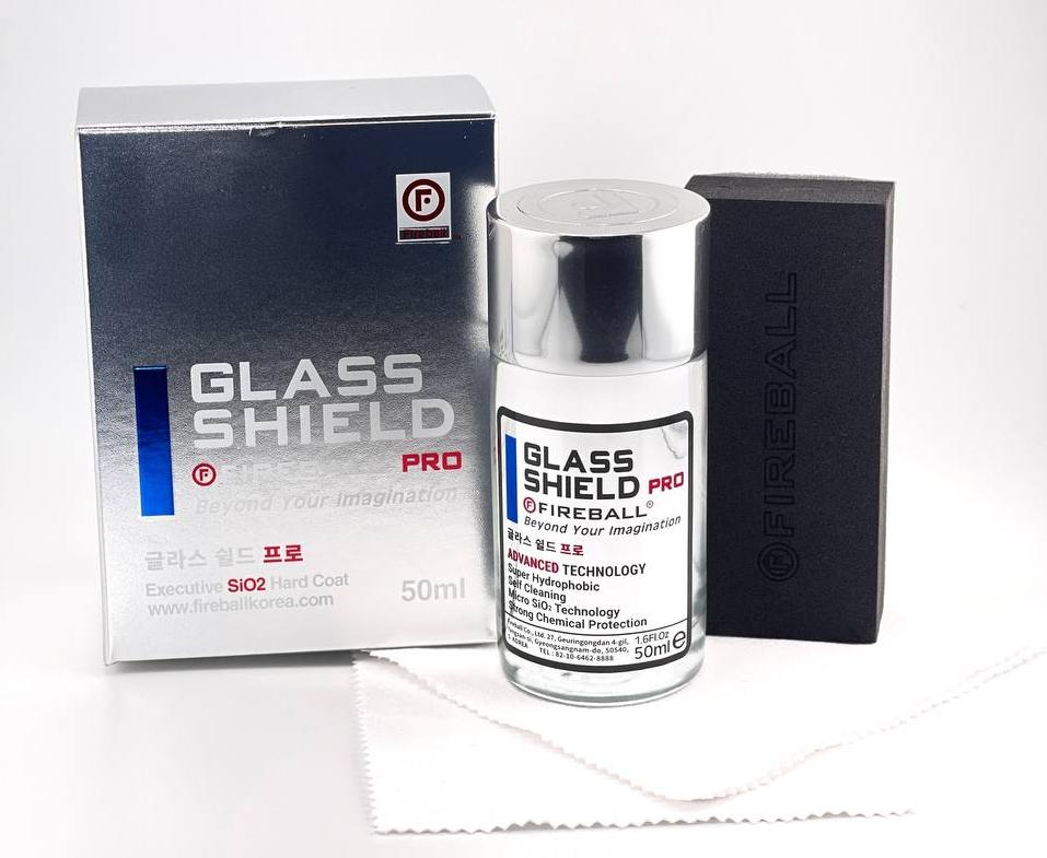 FIREBALL Защитное покрытие для стекол Антидождь GLASS SHIELD PRO 50мл
