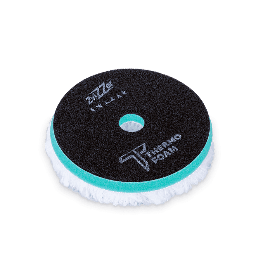 ZviZZer THERMO MICROFIBER Полировальный микрофибровый круг на твердом поролоне с липучкой 160/30/150 (2 шт.)