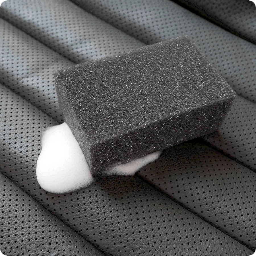 KOCH Серая губка химостойкая Colourlock Schwämme 90x55x35 мм. Комплект 3 штуки