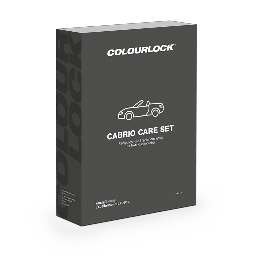 8801-S-01 Cabrio Care Set - Набор для ухода за кабриолетом COLOURLOCK