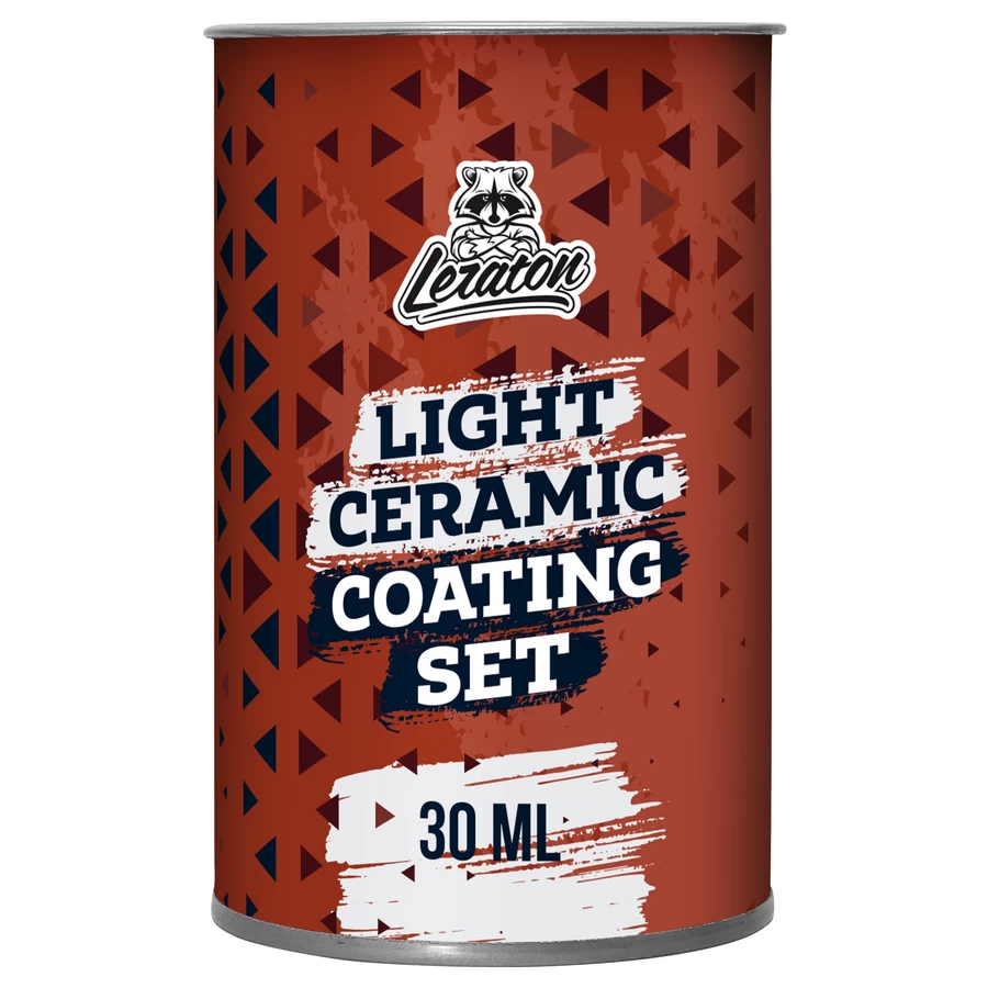 Керамическое покрытие для кузова (набор) LERATON LIGHT Ceramic Coating SET 30мл
