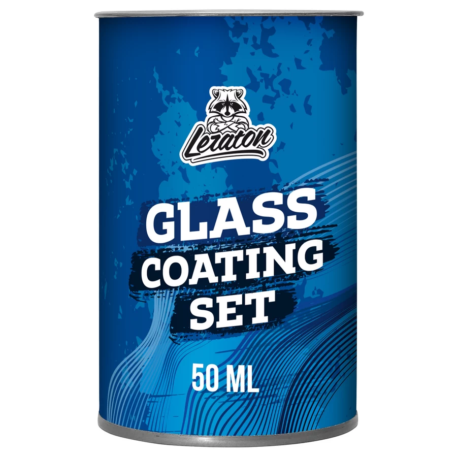 Защитное покрытие для стекол (антидождь), набор LERATON Glass Coating SET 50мл