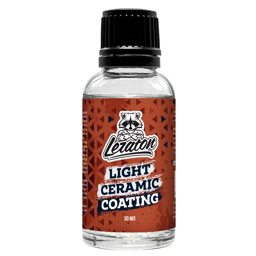 Керамическое покрытие для кузова (набор) LERATON LIGHT Ceramic Coating SET 30мл
